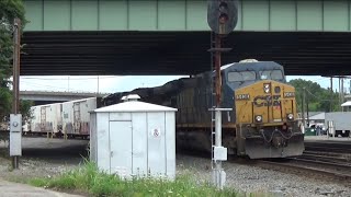 CSX Q741 Orange Juice Train  in Acca Yard 6/17/15