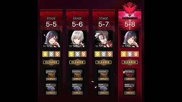 CounterSide Global - Challenge 5-8 - Full Auto - 3 medals