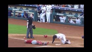 Jake marisnick lucroy collision pt2