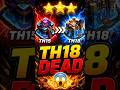 NO WAY! TH15 Destroyed TH18 💀 #shorts #coc #gaming #ranked #3star #warattack #th15 #best #op #easy