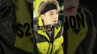 Suga and his Net Worth #bts#army#suga #minyoongi#sugaedits #networth#thatthat#views #shorts#youtube
