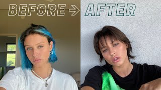 MY 21ST BIRTHDAY MULLET MAKEOVER (launching my podcast!)