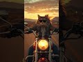 #catvideos  #motorcycle #cat #viral #reels #shorts