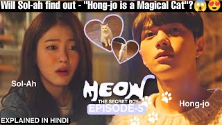 Meow - The Secret Boy (episode 5) explained in hindi | Korean Drama | Series Explained | Riya Dutta
