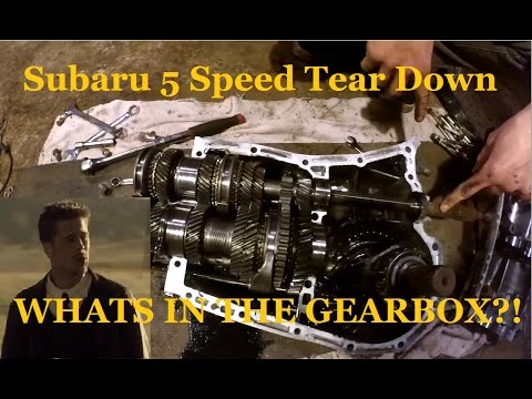 subaru-5-speed-tear-down!