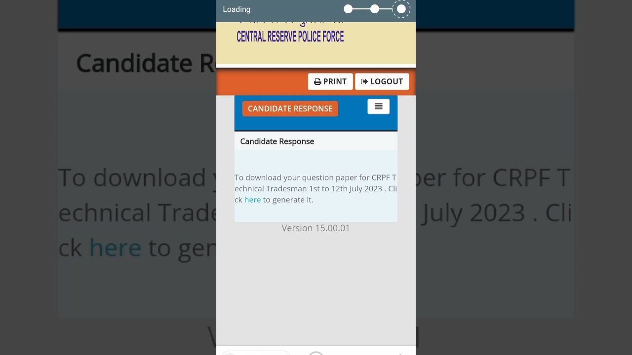 CRPF CONSTABLE TRADESMAN Ki Answer key kaise check kare