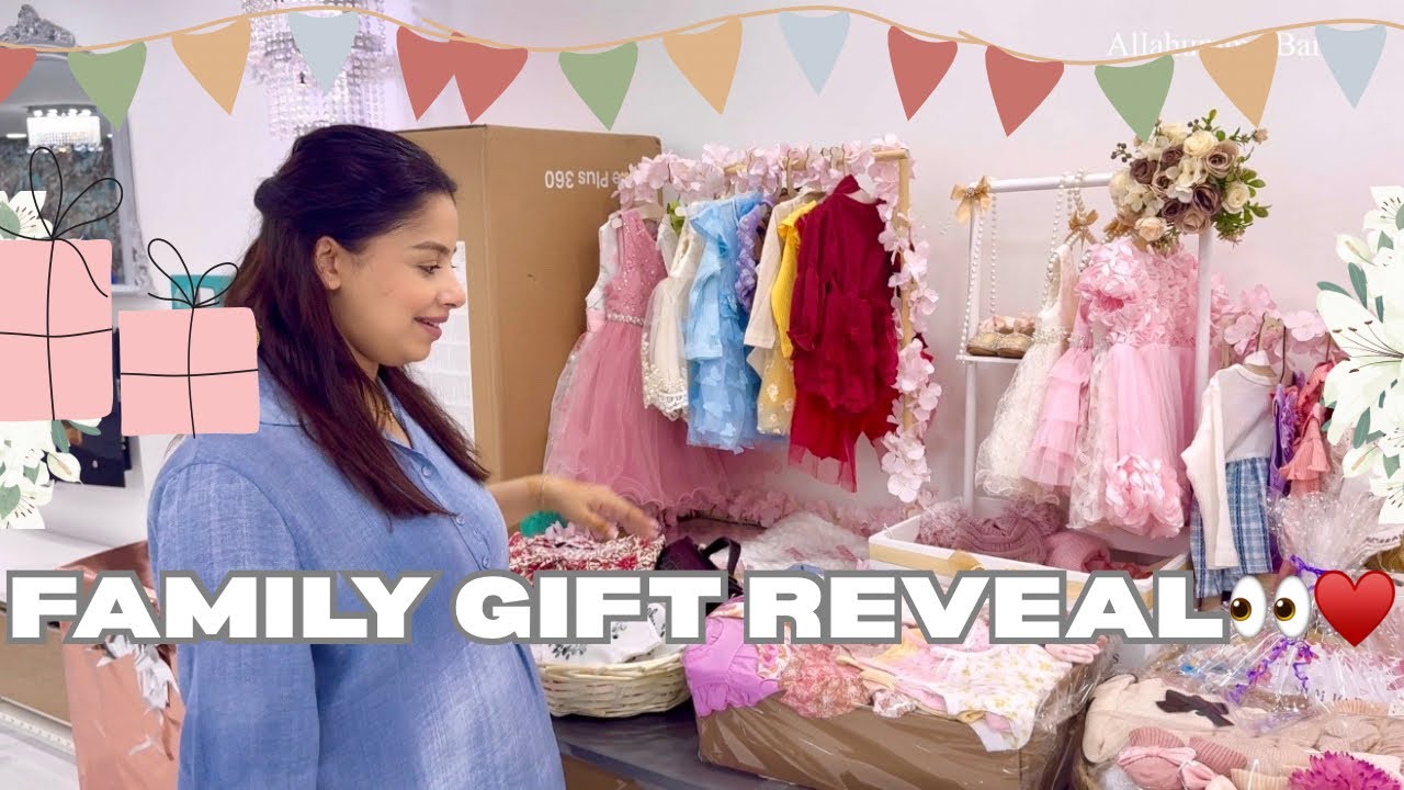 OUR DAUGHTERS ROYAL GIFT REVEAL FROM BOTH SIDES OF THE FAMILY 👀😍❤️