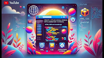 Create a Stylish Modal Window with Animation  HTML, CSS, JavaScript Tutorial