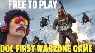 DrDisrespect First Time Playing Call Of Duty Warzone