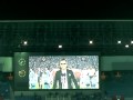 2009.6.10 W杯アジア最終予選 日本vsカタール 国歌斉唱 石井竜也さん
