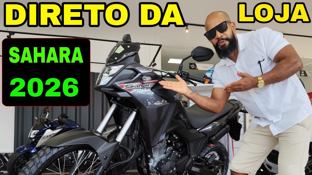 Nova SAHARA 300 direto da LOJA!