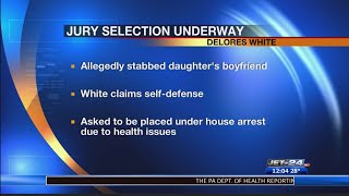 Jury selection underway for Erie woman charged with fatally stabbing her daughter's boyfriend