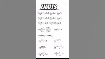 LIMITS l Basic calculus #calculus #physics #basiccalculus