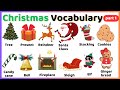 16 - Christmas with Pictures and Sentences - Part 1 - Learn Vocabulary In English