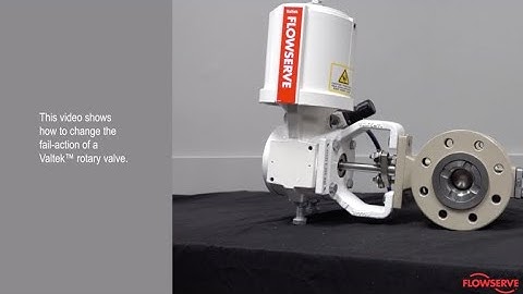 How to Change a Rotary Actuator Fail Action
