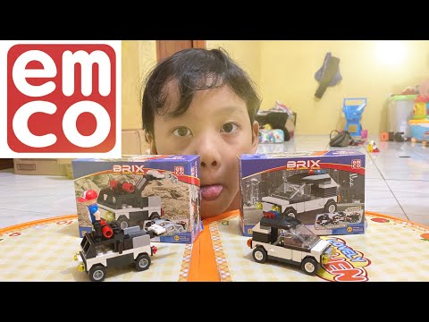 Lepin Cities 02036 Trailer Truck - Lego China. 