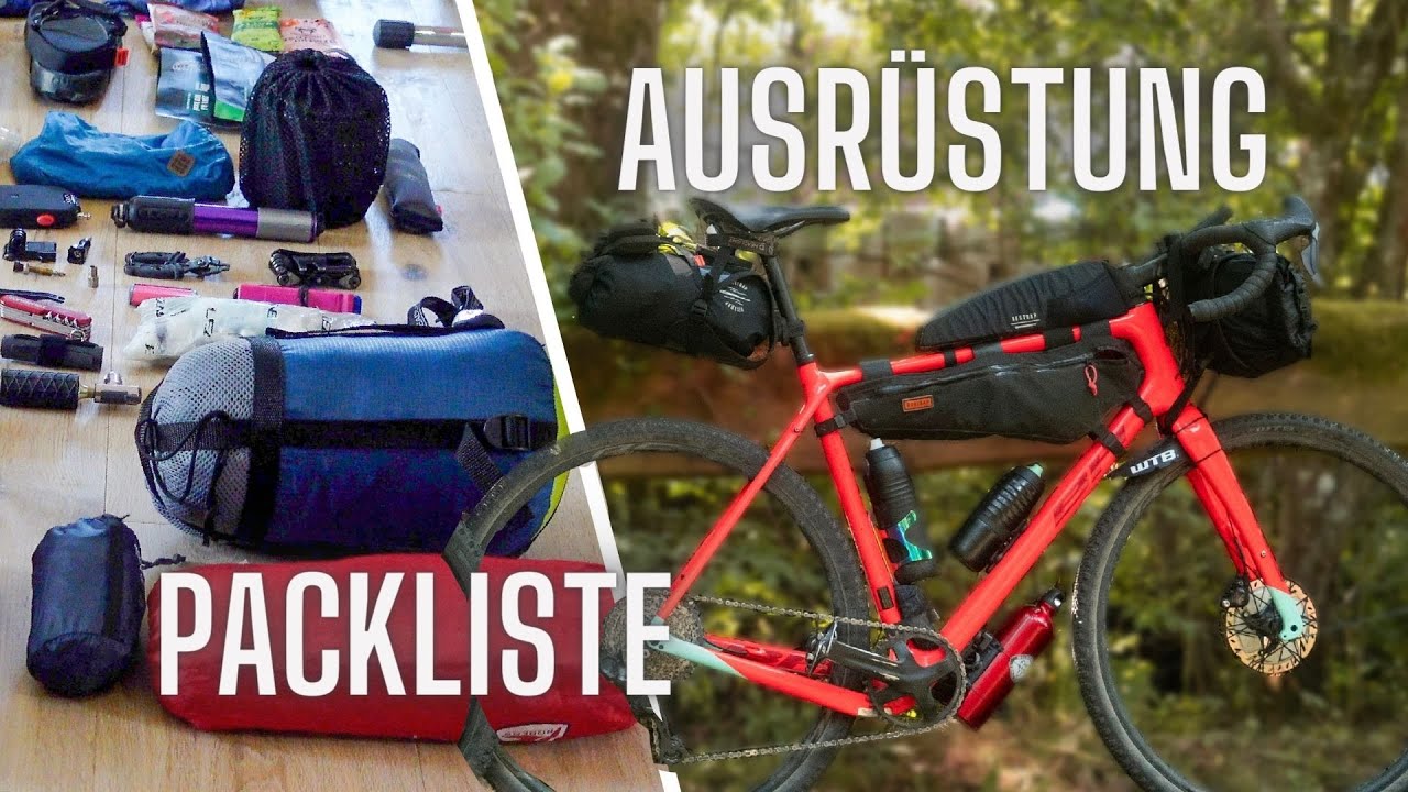 Bikepacking Sommer PACKLISTE 