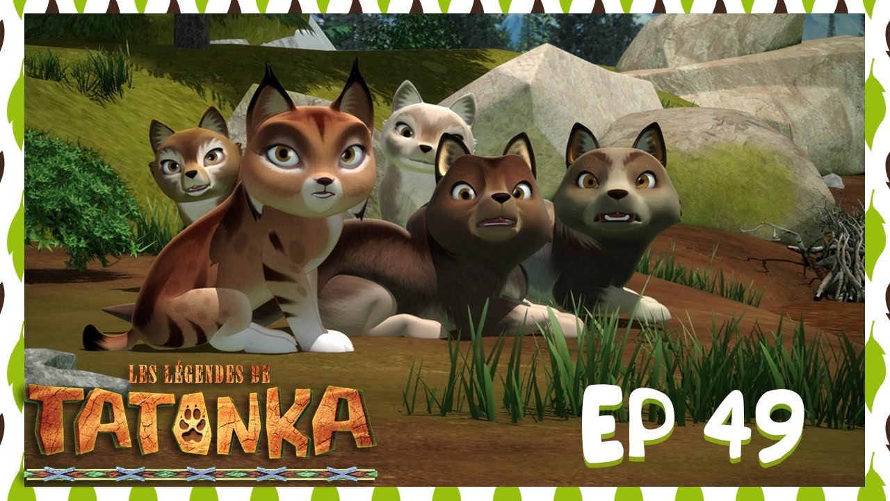 Tatonka en Français 🐺 Sécheresse 🥵 Dessin animé de loups - YouTube