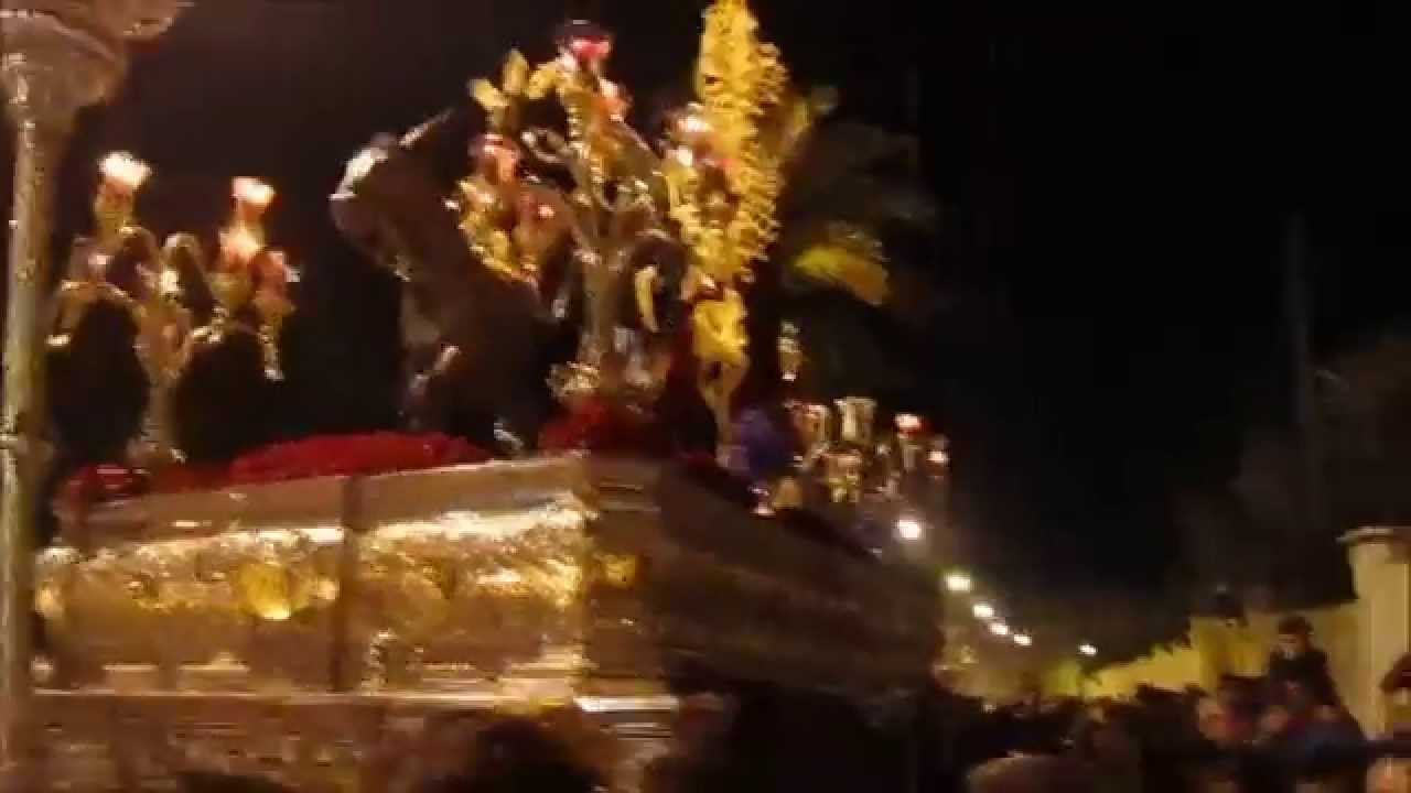 Desde las trabajaderas. Misterio del Dulce. Hdad Pollinica. Ceuta 2014 (XI)