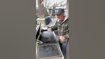 Cleaning the new Weber SLATE! R U Kidding Me!? Available March 12! #weberslate @GrillwithWeber