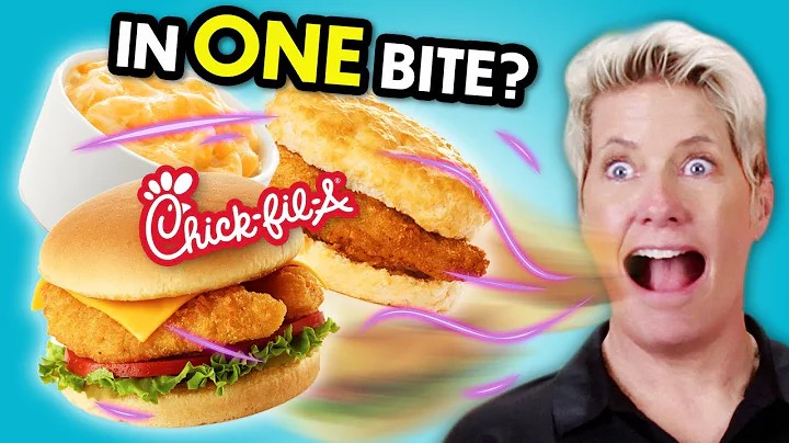 Eat In One Bite Challenge - Chick Fil-A | People v...