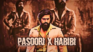 ROCKY BHAI ATTITUDE STATUS 🔥|| PASOORI X HABIBI 😎|| FT.YASH(ROCKY BHAI ) EDITZ 🔥|| #shorts #rocky