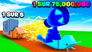 J'ai utilisé CHANCE MAXIMUM Pour Obtenir l'Escargot le plus RAPIDE dans Roblox Snail RNG !