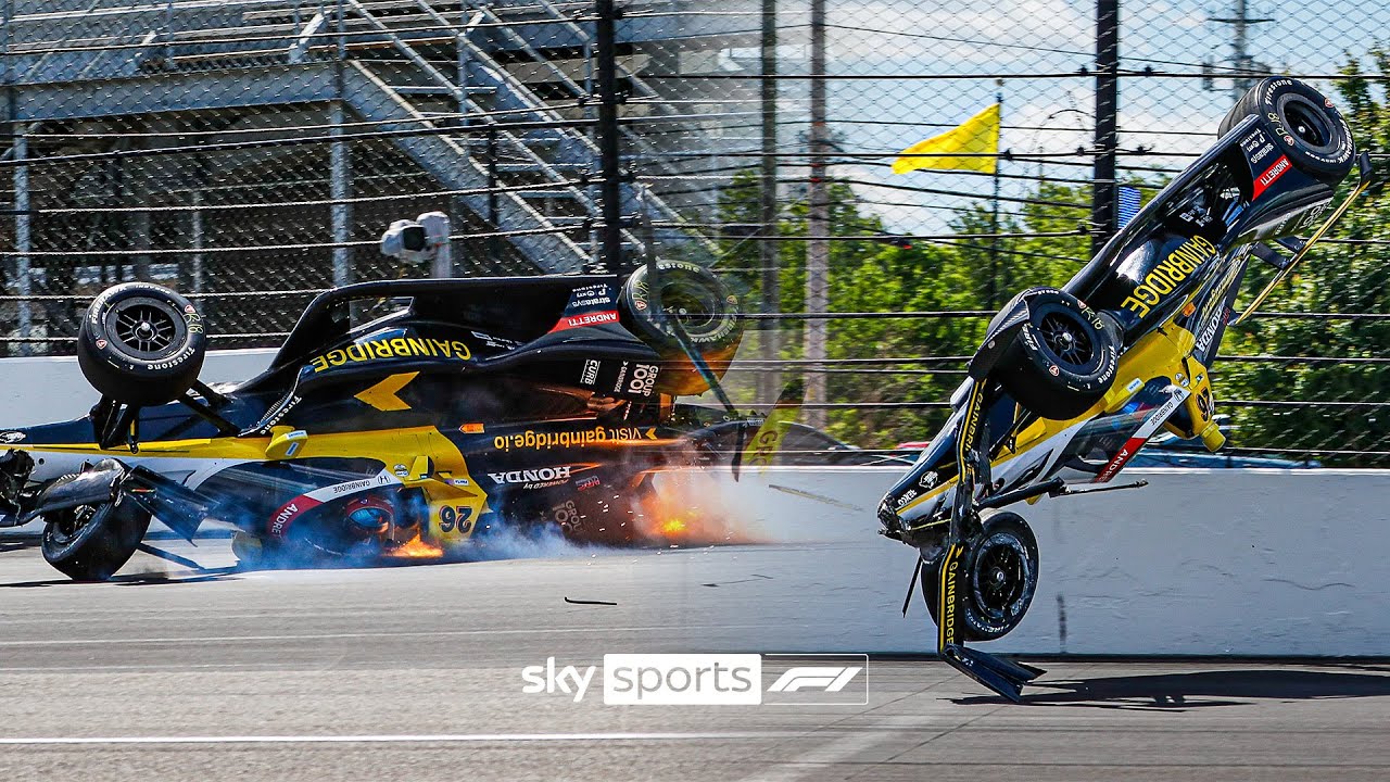 Colton Herta walks away unhurt from DRAMATIC Indy 500 qualifying crash 😱