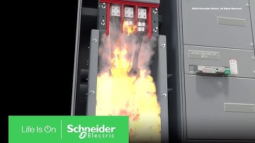ArcBlok Expanded Animation Showing Arc Flash Event | Schneider Electric