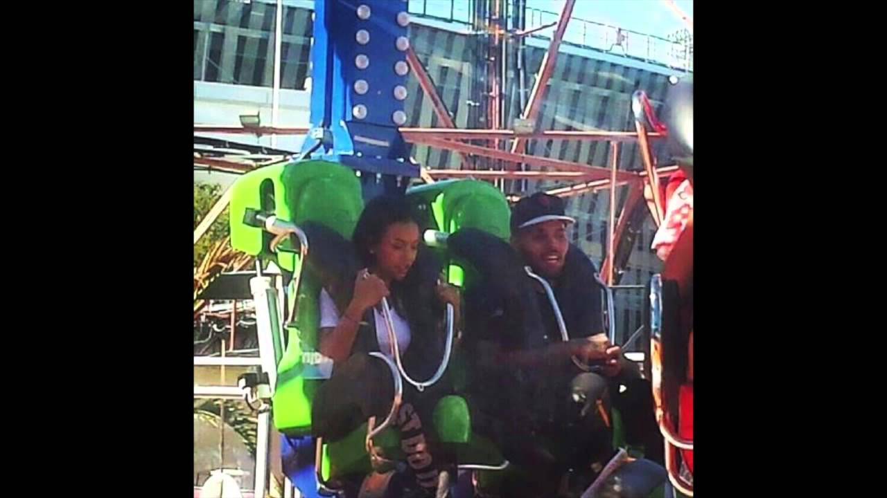 Karrueche Tran and Chris Brown