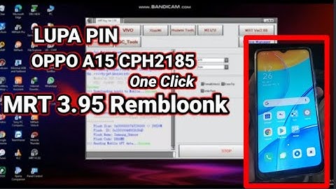 OPPO A15 CPH2185 FORGET PIN (PASSWORD) MRT 3.95
