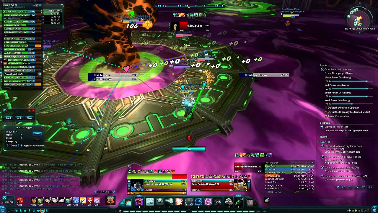 WildStar - Ohmna Raid (24man GA last boss)
