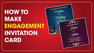 How to Make Engagement Invitation Card on Mobile screenshot 2