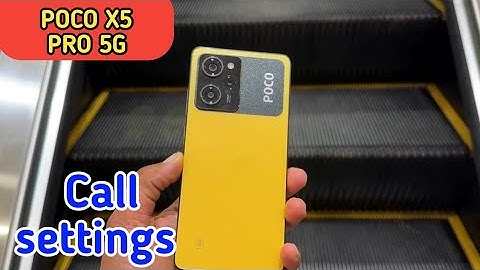 Poco X5 Pro 5G smart call, Poco X5 Pro 5G Call recording, Poco X5 Pro 5G call recording setting