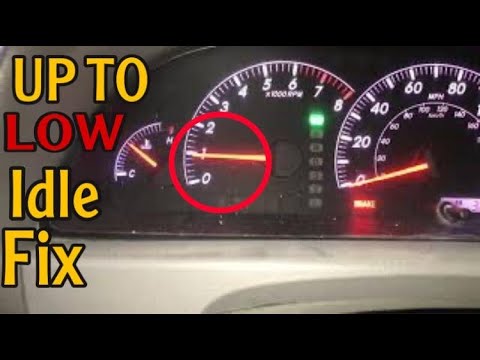 Toyota Camry Idle Reset Or Relearn After Clean Throttle Body || CAR