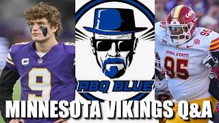 Minnesota Vikings Q&A: The End for JJ? New NFL Teams? Rookie Starters?