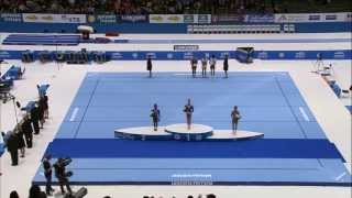 Medal Ceremony - Men's Floor Exercise & Women's Vault - 2013 World Championships