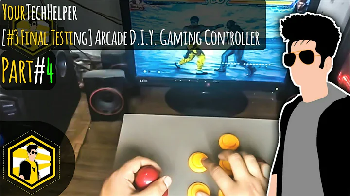 [D.I.YGadget] Making Arcade Stick Gaming Controller PART#4 Final Testing #Diy #Tutorial #Gadget