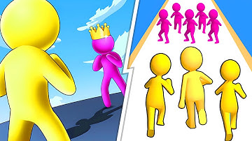 Giant Rush! vs Join Clash 3D 🏃⚔️ Max Levels Walkthrough Update Gameplay Android iOS Ep 669