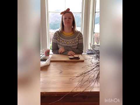Video: DIY Rustik Efterårkrans: Kvistkrans & Magnolia Blade