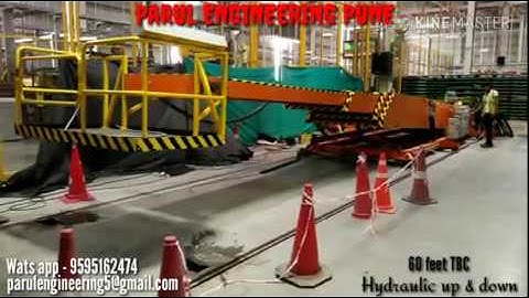 Telescopic Belt Conveyor - Hydraulic up-down