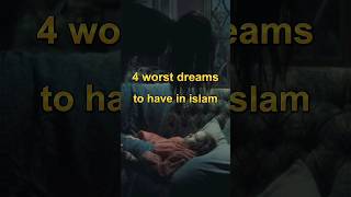 4 worst dreams to have in Islam 😢 #islam #shorts #ytshorts #nightmare Resimi