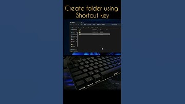 Create a new folder shortcut key #shortcutkeys #windows #keyboardshortcut #keyboard  #tricks #short