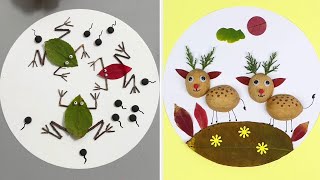Creative Leaf Art and Craft Ideas for DIY Decorations