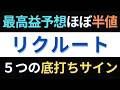 【リクルートHD（6098）】46％下落でも今買うのは危険？市場が意識する「反発ライン」と５つの底値サインを解説｜銘柄分析