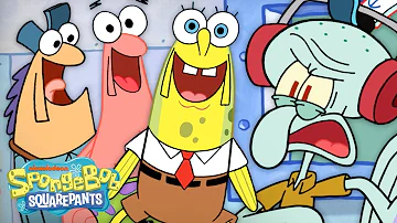 SpongeBob and Patrick Turn into Anchovies! | "SpongeChovy" Full Scene | SpongeBob