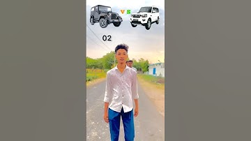 Mahindra thar vs Scorpio🥰 #youtubeshorts #trend #shorts #compilation