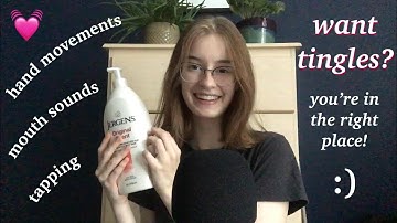 ASMR Setting and Breaking the Pattern (tapping, hand movements, mouth sounds)