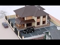 Загородный коттедж в масштабе 1/43