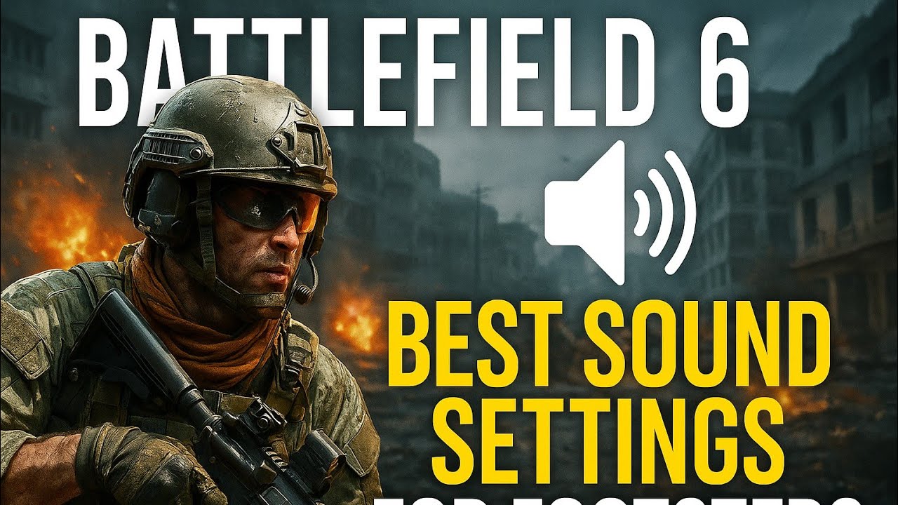 Лучшие настройки звука в Battlefield 6 для чёткого слышимости шагов противника